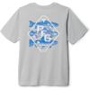 Columbia Boys PFG Short Sleeve Seasonal Graphic Tee(Cool Grey/Stack Em Trout)