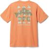 Columbia Boys PFG Short Sleeve Seasonal Graphic Tee(Dusty Orange/Bait Jumper Graphic)