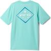 Columbia Boys PFG Short Sleeve Seasonal Graphic Tee(Gulf Stream/Pfg Y Diamond Bit Gem)