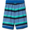 Columbia Boys Sandy Shores Boardshort, Moisture-Wicking, UV Sun Protection(Bright Indigo Milo Stripe)