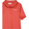 Columbia Boys Slack Tide PoloHiking Shirt(Sunset Red)