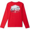 Columbia Boys Terminal Tackle PFG High Side Long Sleeve(Red Spark/Pfg High Side Marlin)
