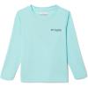 Columbia Boys Terminal Tackle PFG Triangle Logo Long Sleeve(Gulf Stream/Black)