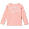 Columbia Boys Terminal Tackle PFG Triangle Logo Long Sleeve(Sorbet/White – Marlin)