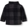 Columbia Boys’ Zing Fleece Jacket Jacket(Black Check (B) Print)