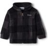 Columbia Boys’ Zing Fleece Jacket Jacket(Black Check (B) Print)