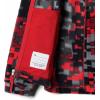Columbia Boys’ Zing Fleece Jacket Jacket(Mountain Red Weave Print)