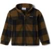 Columbia Boys’ Zing Fleece Jacket Jacket(New Olive Check (B) Print)