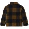 Columbia Boys’ Zing Fleece Jacket Jacket(New Olive Check (B) Print)