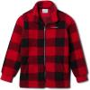 Columbia Unisex Baby Rugged Ridge II Sherpa Full Zip(Mountain Red Check)