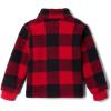 Columbia Unisex Baby Rugged Ridge II Sherpa Full Zip(Mountain Red Check)