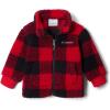 Columbia Unisex Baby Rugged Ridge II Sherpa Full Zip(Mountain Red Check)