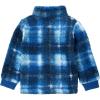 Columbia baby-boys Rugged Ridge II Printed Sherpa Full Zip(Mountain Blue Omblur)