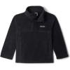 Columbia baby-girls Steens Mtn Ii 1/4 Snap Fleece Pull-over(Black)