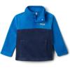Columbia baby-girls Steens Mtn Ii 1/4 Snap Fleece Pull-over(Collegiate Navy/Bright Indigo)