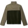 Columbia baby-girls Steens Mtn Ii 1/4 Snap Fleece Pull-over(Greenscape/Stone Green)