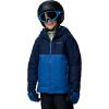 Columbia boys Alpine Action III Jacket(Mountain Blue Melange/Collegiate Navy)