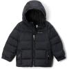 Columbia boys Puffect Hooded Jacket(Black)