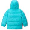Columbia boys Puffect Hooded Jacket(Geyser)