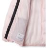 Columbia boys Puffect Hooded Jacket(Satin Pink/Black)