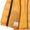 Columbia boys Puffect Hooded Jacket(Sunstone/Greenscape)