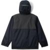 Columbia boys Rainy Trails Ii Fleece Lined Jacket(Black/Black Slub)