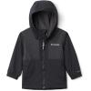 Columbia boys Rainy Trails Ii Fleece Lined Jacket(Black/Black Slub)