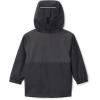 Columbia boys Rainy Trails Ii Fleece Lined Jacket(Black/Black Slub)