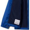 Columbia boys Rainy Trails Ii Fleece Lined Jacket(Mountain Blue/Collegiate Navy Slub)