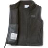 Columbia boys Steens Mountain Fleece Vest(Charcoal Heather)