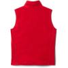 Columbia boys Steens Mountain Fleece Vest(Mountain Red)