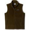 Columbia boys Steens Mountain Fleece Vest(New Olive)