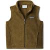 Columbia boys Steens Mountain Fleece Vest(New Olive)