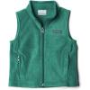 Columbia boys Steens Mountain Fleece Vest(Pine Green)