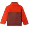 Columbia boys Steens Mountain II 1/4 Snap Fleece Pull-over(Spice/Spicy)