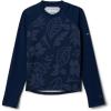 Columbia Baby-Boys Sandy Shores Printed Long Sleeve Sunguard(Coll Navy Pasteled Tonal/Coll Navy)