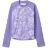 Columbia Baby-Boys Sandy Shores Printed Long Sleeve Sunguard(Paisley Purple Pasteled Tonal/Paisley Purple)