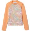 Columbia Baby-Boys Sandy Shores Printed Long Sleeve Sunguard(Peach Dye Palms/Peach)