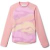 Columbia Baby-Boys Sandy Shores Printed Long Sleeve Sunguard(Salmon Rose Undercurrent/Cosmos)