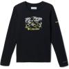 Columbia Boys La Poudre Pass Long Sleeve Tee(Black  Linear Peak Camo)