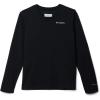 Columbia Boys La Poudre Pass Long Sleeve Tee(Black/Arid Trails)