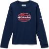 Columbia Boys La Poudre Pass Long Sleeve Tee(Collegiate Navy/Gem Columbia Patriot)