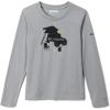 Columbia Boys La Poudre Pass Long Sleeve Tee(Columbia Grey  Camp Overlander)