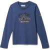 Columbia Boys La Poudre Pass Long Sleeve Tee(Dark Mountain  Linear Peak Camo)