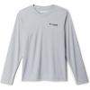 Columbia Boys Terminal Tackle PFG Fish Shine Long Sleeve(Cool Grey/Trout Shine)