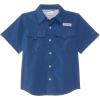 Columbia Youth Boys Bahama II Short Sleeve Shirt, Carbon, Medium