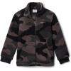 Columbia baby-boys Rugged Ridge II Printed Sherpa Full Zip(Black Mod Camo)