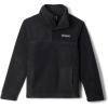 Columbia baby-girls Steens Mtn Ii 1/4 Snap Fleece Pull-over(Black)