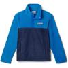 Columbia baby-girls Steens Mtn Ii 1/4 Snap Fleece Pull-over(Collegiate Navy/Bright Indigo)