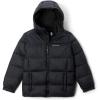 Columbia boys Puffect Hooded Jacket(Black)